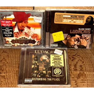 Ludacris CD Hype Sticker Lot of 3 SEALED HTF CD